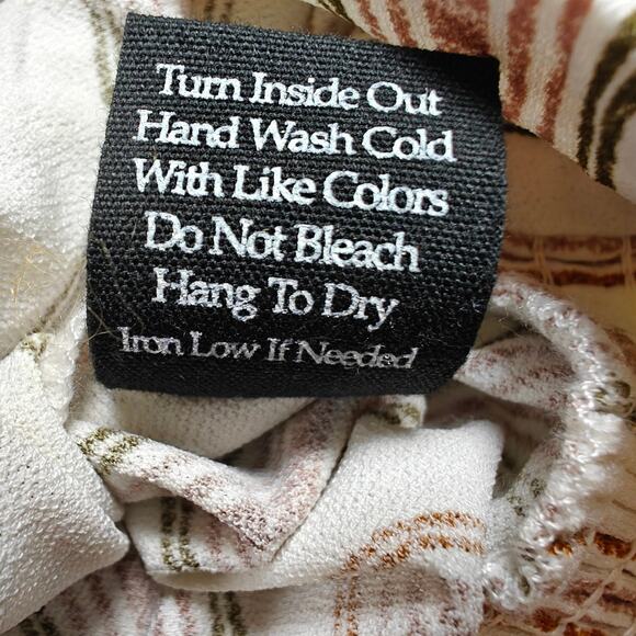 Fifty Street Striped Sleeveless Blousey Tank Top Career Work Shirt XL NWT - Picture 8 of 9